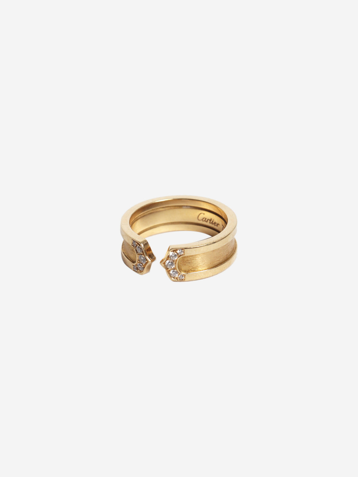18k Gold C de Cartier ring Rings Cartier 