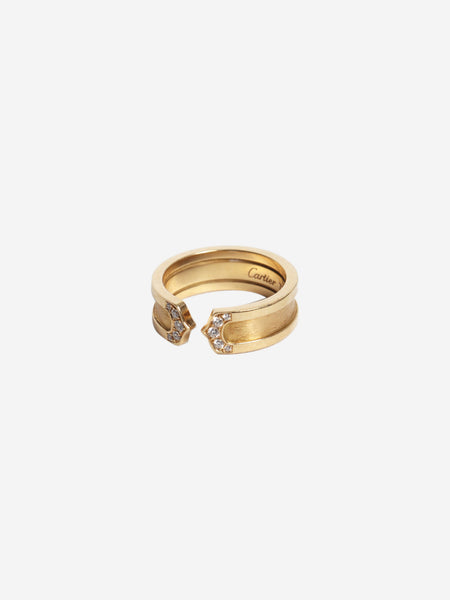 18k Gold C de Cartier ring product image