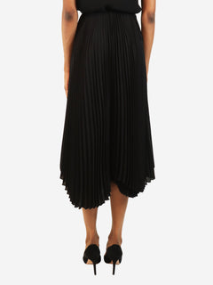 Black pleated midi skirt - size UK 4 Skirts Loyd/Ford 