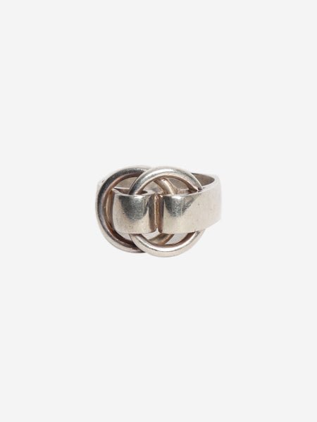 Silver Deux Anneaux ring alternate image