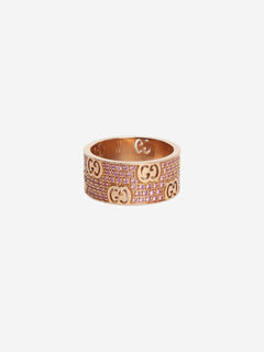 18k Rose gold Icon Stardust ring Rings Gucci 
