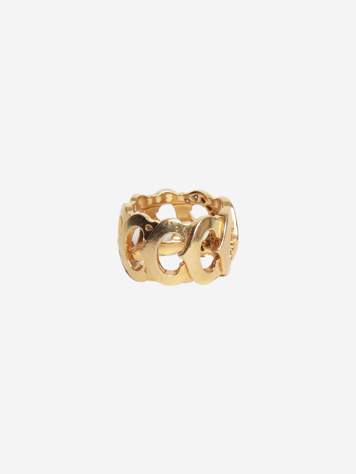 18k Gold C de Cartier ring Rings Cartier 