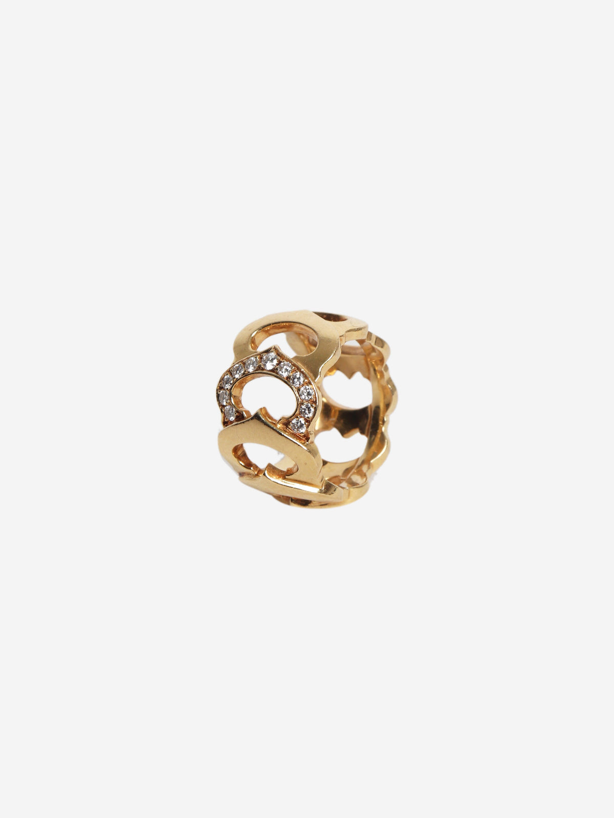 18k Gold C de Cartier ring Rings Cartier 