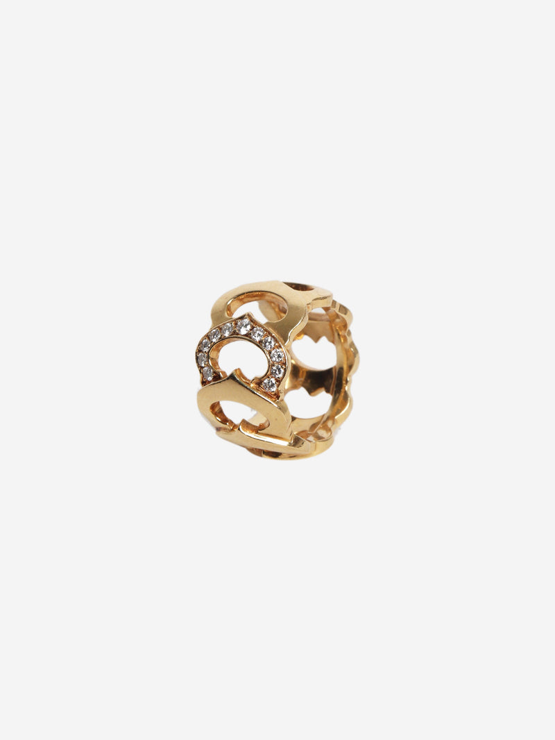18k Gold C de Cartier ring Rings Cartier 