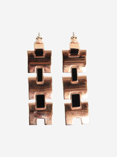 Rose gold Eileen drop earrings Earrings Hermes 