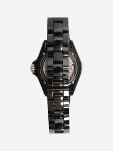 Chanel Black J12 automatic watch