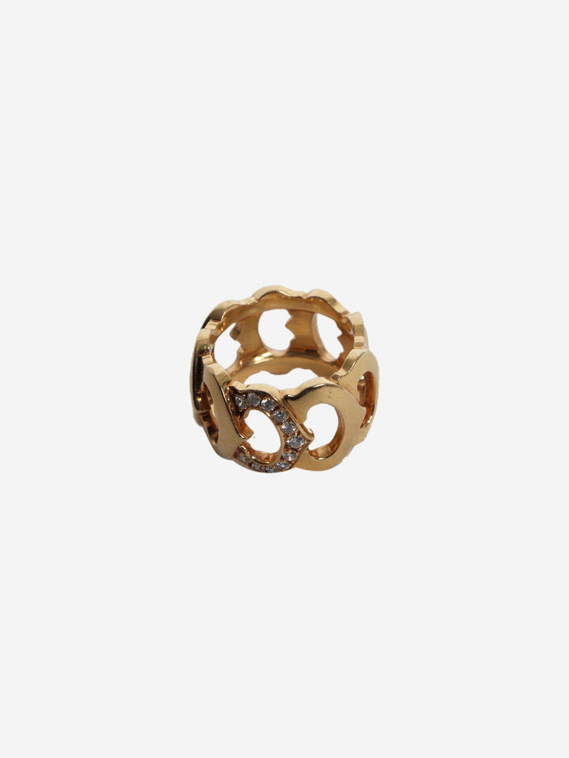 18k Gold C de Cartier ring Rings Cartier 