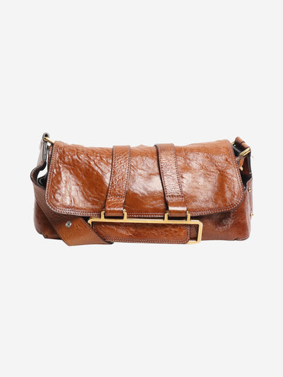 Brown patent leather shoulder bag Shoulder Bag Chloe 