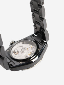 Chanel Black J12 automatic watch
