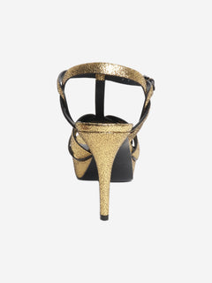 Gold Tribute 75 sandals - size EU 38.5 Trainers Saint Laurent 