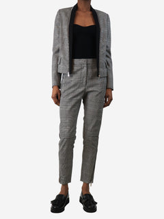 Grey plaid suit set - size UK 4 Sets Stella McCartney 