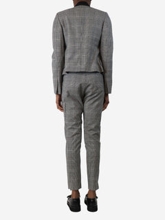 Grey plaid suit set - size UK 4 Sets Stella McCartney 