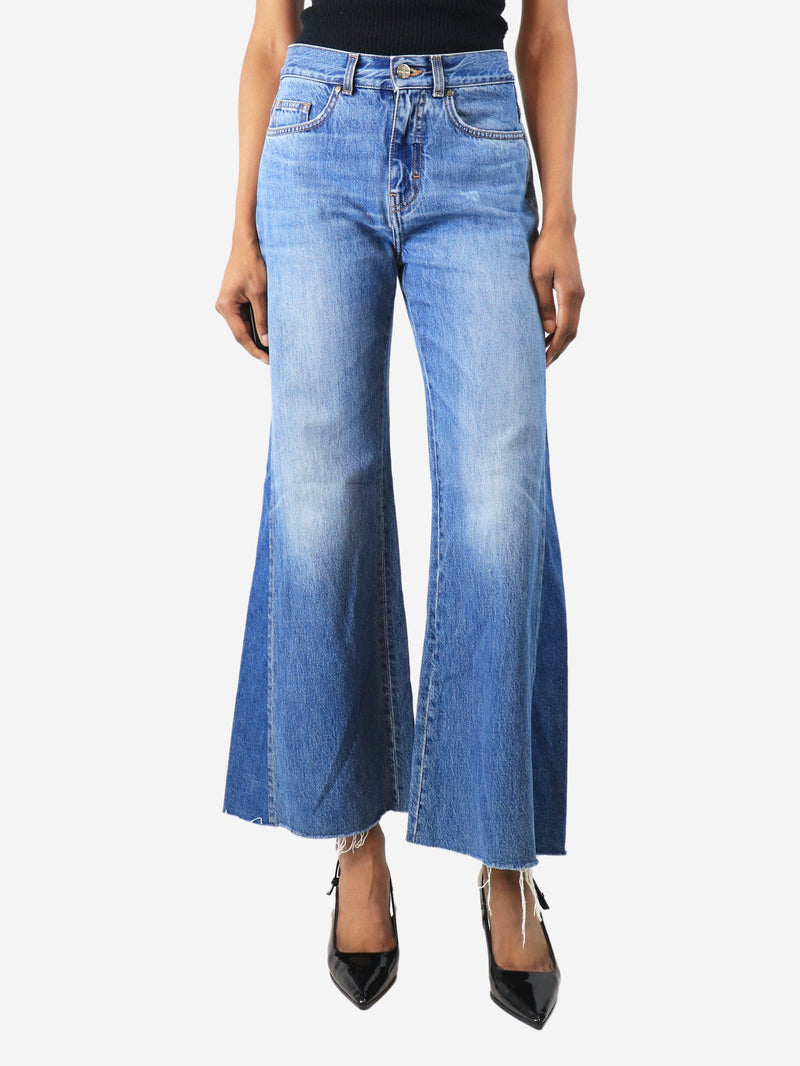 Insert straight jeans