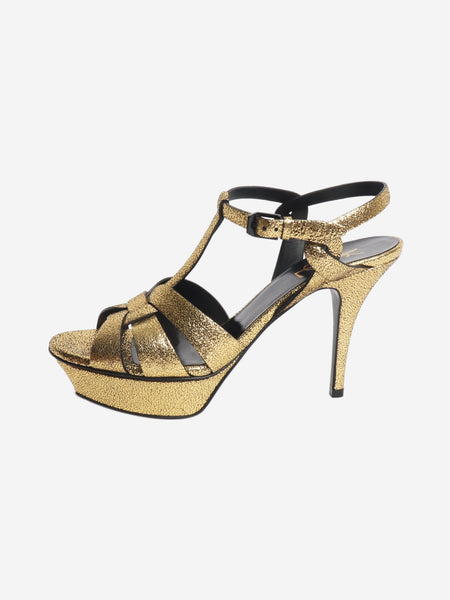 Gold Tribute 75 sandals - size EU 38.5 product image