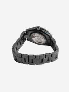 Chanel Black J12 automatic watch