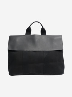 Black valparaiso tote bag Top Handle Bags Hermes 