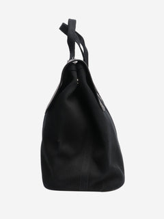 Black valparaiso tote bag Top Handle Bags Hermes 