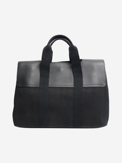 Black valparaiso tote bag Top Handle Bags Hermes 