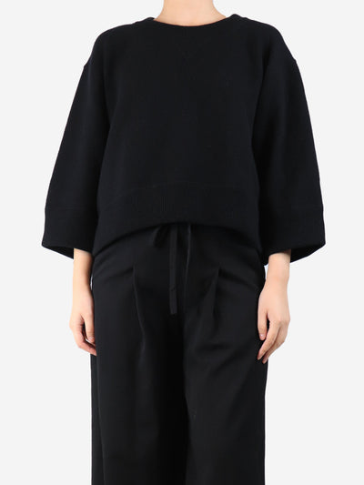 Black cashmere jumper - size UK 12 Knitwear Dolce & Gabbana 