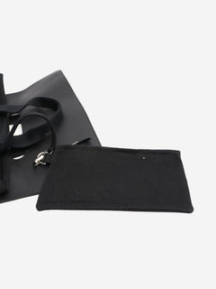 Black valparaiso tote bag Top Handle Bags Hermes 