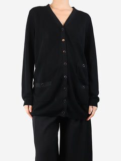 Black long cardigan - size L Knitwear Lafayette 148 