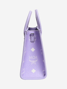 MCM Lilac Munchen paisley 2way bag
