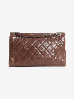Brown 2013 jumbo caviar-quilted chain shoulder bag Shoulder bags Chanel 