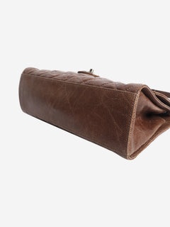 Brown 2013 jumbo caviar-quilted chain shoulder bag Shoulder bags Chanel 