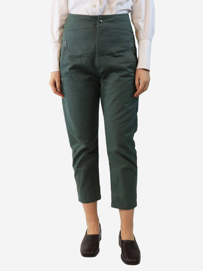 Green cargo trousers - size UK 10 Trousers Isabel Marant Etoile 