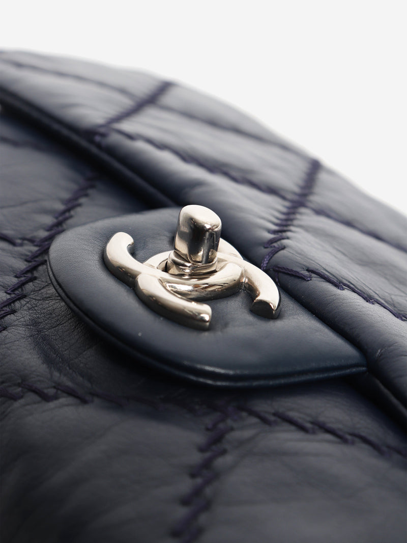 Navy 2011 Wild Stitch flap bag Shoulder bags Chanel 