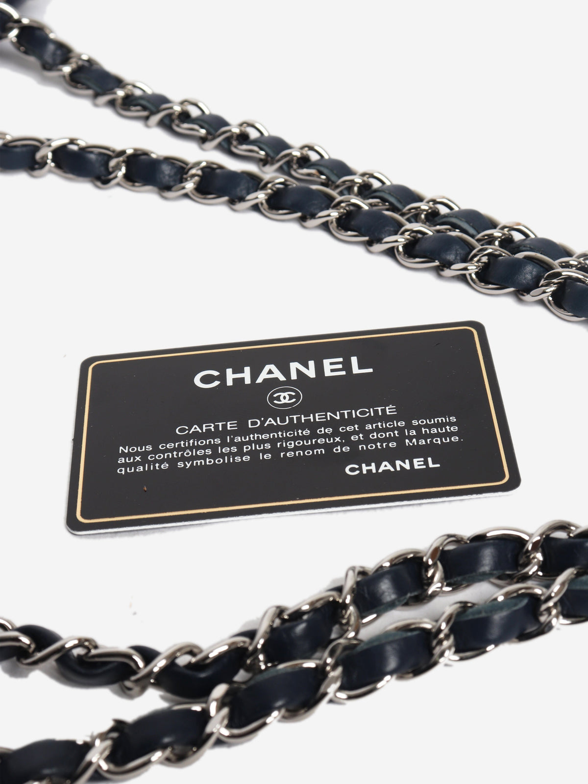 Navy 2011 Wild Stitch flap bag Shoulder bags Chanel 