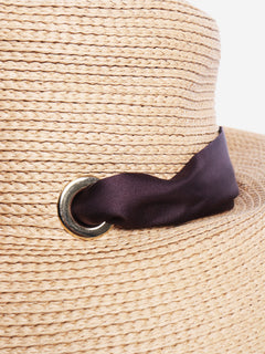 Neutral raffia sunhat