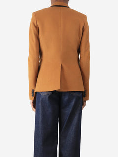 Brown wool blazer - size UK 8 Coats & Jackets Veronica Beard 
