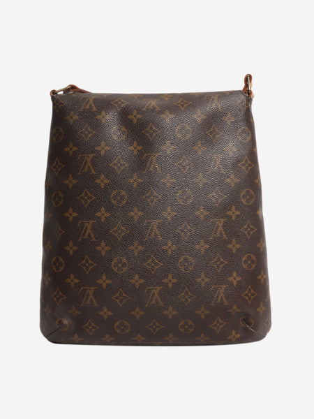 Brown Musette salsa monogram bag alternate image