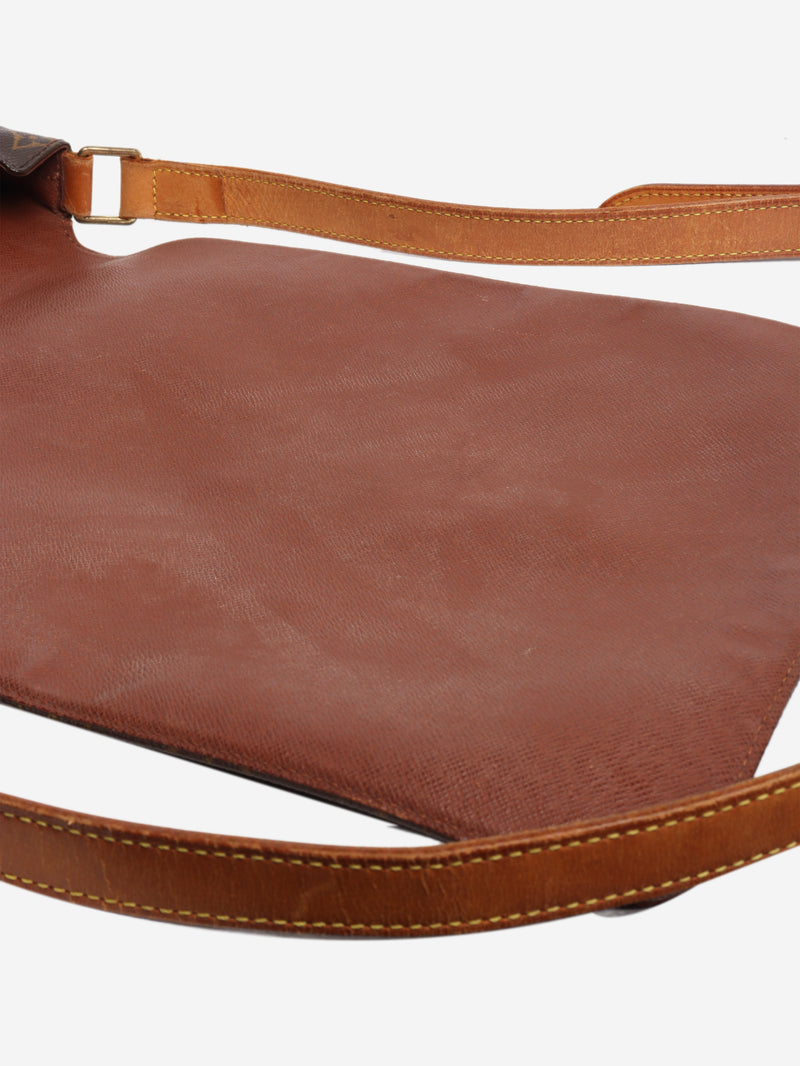 Brown Musette salsa monogram bag