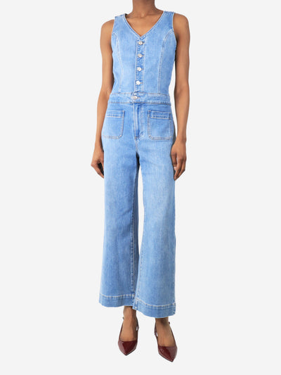 Blue Kenny denim jumpsuit - size UK 6 Denim Paige 