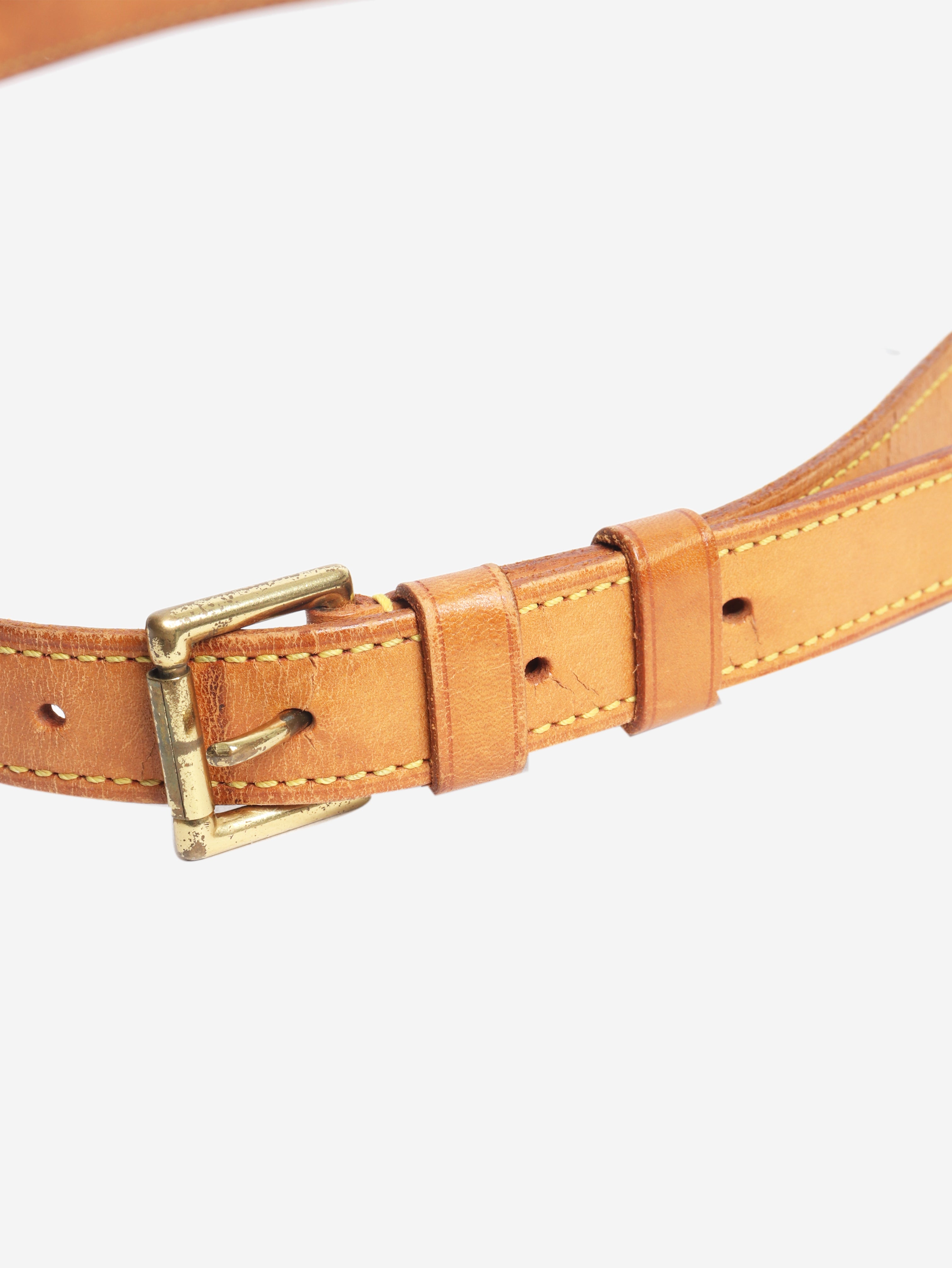 Brown Musette salsa monogram bag