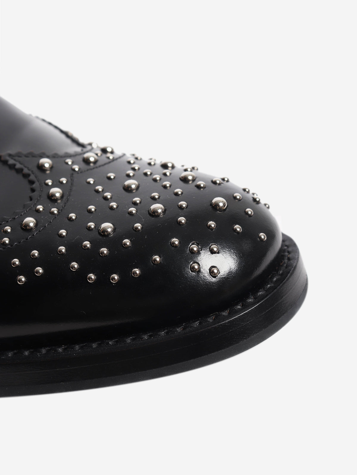 Black Lana Met monk-strap brogues - size EU 39 Flat Shoes Church's 