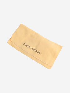 Louis Vuitton Neutral leather luggage tag