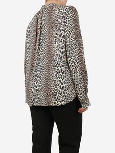 Zadig & Voltaire Leopard print blouse - size M