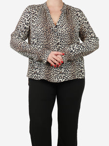 Zadig & Voltaire Leopard print blouse - size M