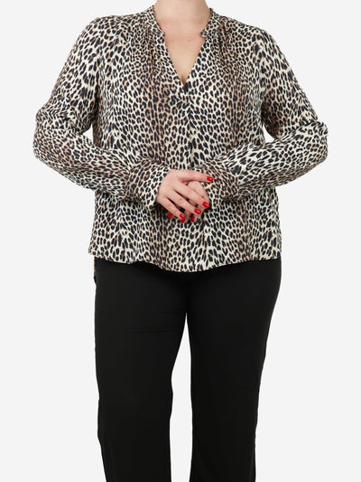 Leopard print blouse - size M Tops Zadig & Voltaire 