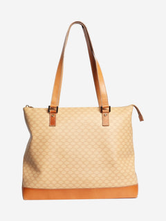 Beige vintage Macadam tote bag