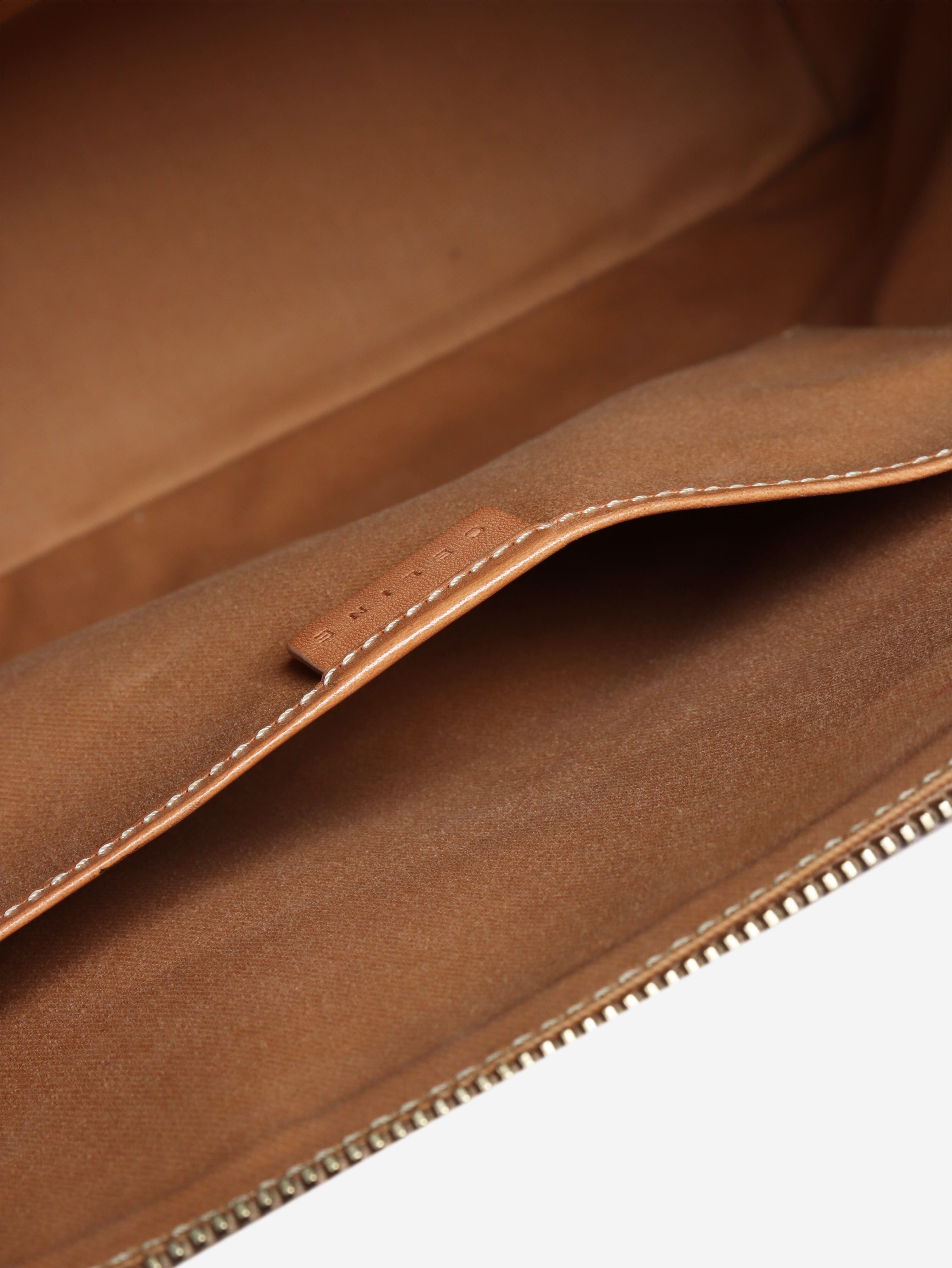 Beige vintage Macadam tote bag