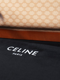Beige vintage Macadam tote bag