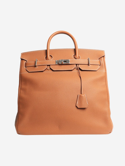 Gold HAC Birkin 40 bag in Togo leather Top Handle Bags Hermes 
