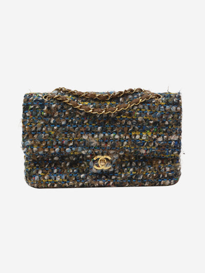 Multicoloured 2003-2004 tweed medium Classic double flap gold hardware shoulder bag Shoulder bags Chanel 