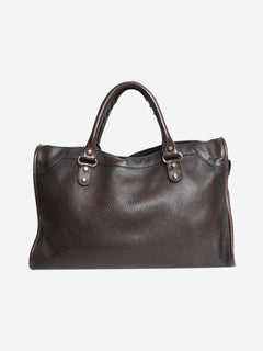 Brown Classic City tote Tote Bags Balenciaga 