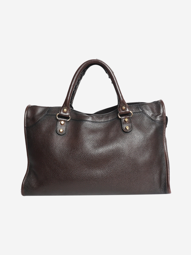 Brown Classic City tote Tote Bags Balenciaga 