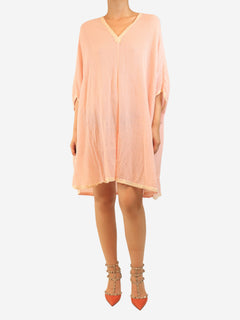 Pink short kaftan - One Size